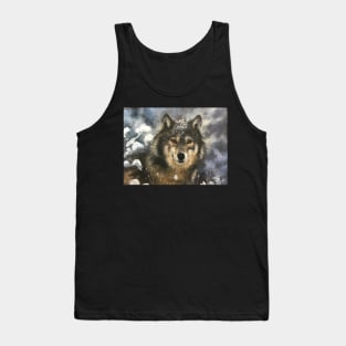 Hey There Winter Wolf Tank Top